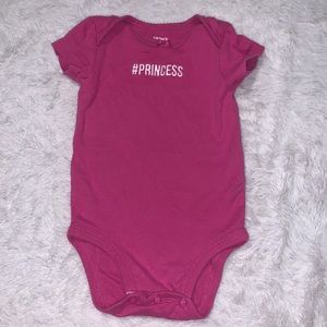 (3 for $10) Carter’s princess bodysuit